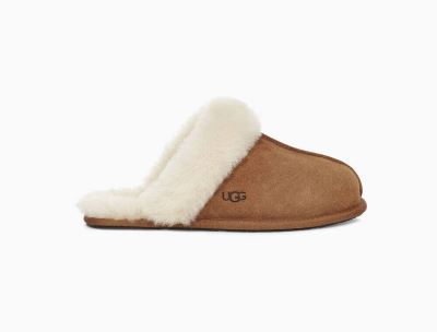 UGG Scuffette II Slippers for Womens - Chestnut/Brown India